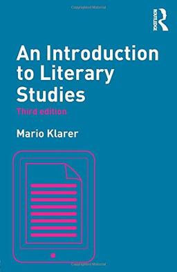 An Introduction to Literary Studies