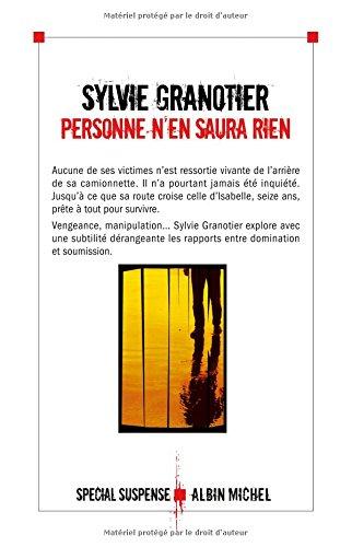 Personne n'en saura rien