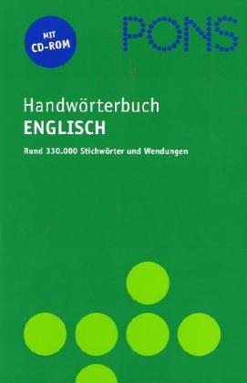 PONS Handwörterbuch für die berufliche Praxis, Englisch-Deutsch, Deutsch-Englisch, m. CD-ROM