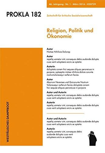 Religion, Politik und Ökonomie