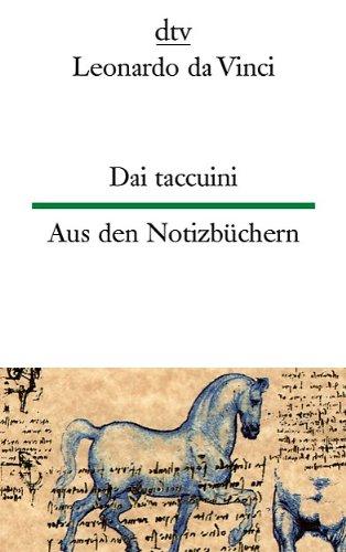 Dai taccuini Aus den Notizbüchern