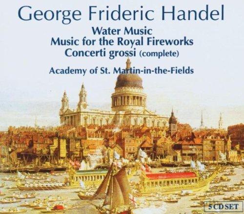 G.F. Händel: Wassermusik, Feuerwerksmusik, Concerti Grossi [UK-Import]