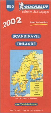 Michelin Scandinavia-Finland #985 (Michelin Country Maps)