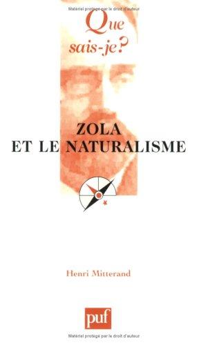 Zola et le naturalisme