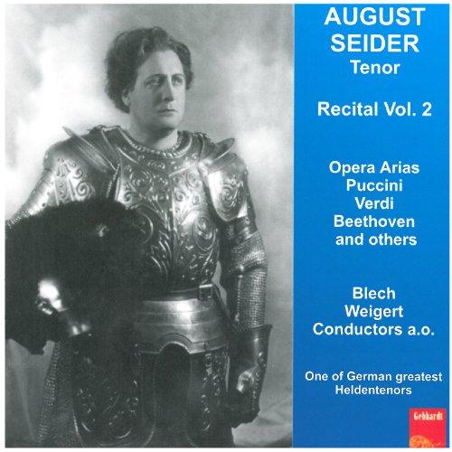 August Sieder-Opera Arias Reci