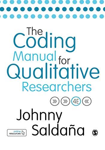 The Coding Manual for Qualitative Researchers