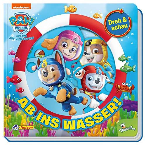 PAW Patrol: Ab ins Wasser!: Dreh & schau! - Pappenbuch mit lustigen Drehelementen (ab 3 Jahren)