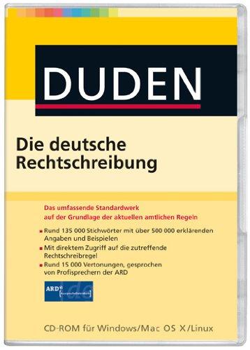 DUDEN Die Deutsche Rechtschreibung