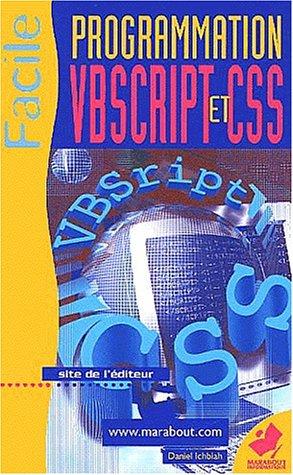 Programmation VBScript et CSS