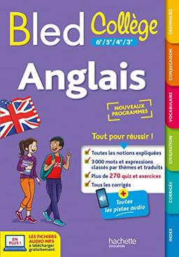 Bled anglais : collège, 6e à 3e : nouveaux programmes