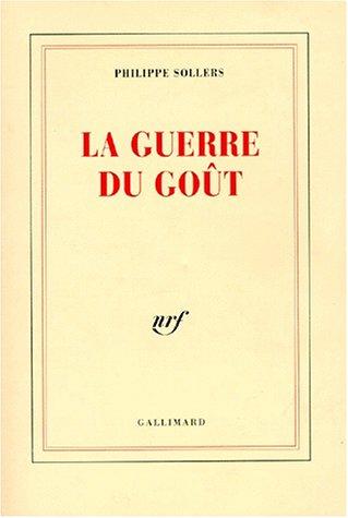 La Guerre du goût