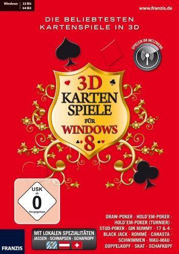 3D Kartenspiele für Windows 8