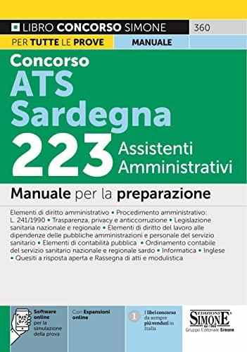 Concorso ATS Sardegna 223 assistenti amministrativi