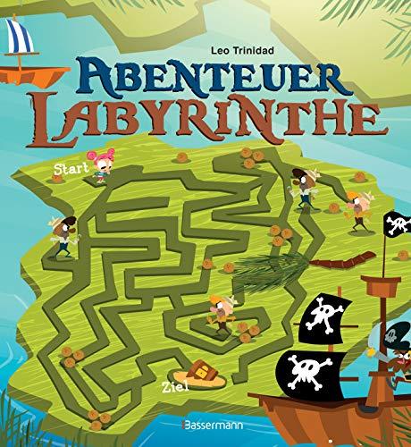 Abenteuer-Labyrinthe. Bunt und spannend.: Ab 6 Jahren