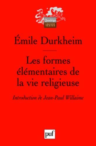 Les formes élémentaires de la vie religieuse : le système totémique en Australie