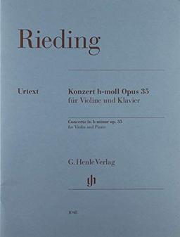 Violinkonzert h-moll op. 35 für Violine und Klavier