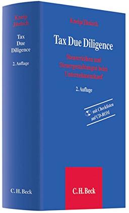 Tax Due Diligence: Steuerrisiken und Steuergestaltungen beim Unternehmenskauf