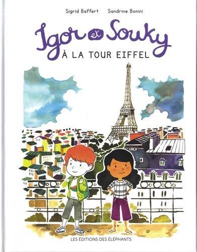 Igor et Souky à la tour Eiffel