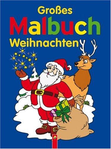 Großes Malbuch Weihnachten