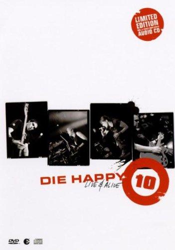 Die Happy - 10: Live and Alive (+ Audio-CD) [Limited Edition] [2 DVDs]