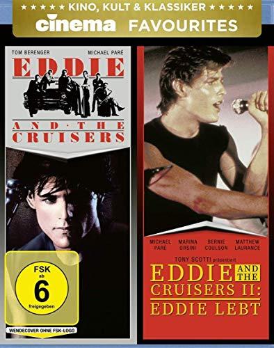 Eddie And The Cruisers (Double Feature, Teil 1+2) [Blu-ray] (CINEMA Favourites Edition)