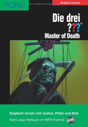 PONS Die drei ??? The Master of Death: Lektüre: Englisch lernen mit den 3 Fragezeichen