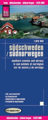 Reise Know-How Landkarte Südschweden, Südnorwegen (1:875.000): world mapping project: Kartenbild 2seitig. Exakte Höhenlinien. Höhenschichten-Relief. ... Straßennetz. Ausführlicher Ortsindex