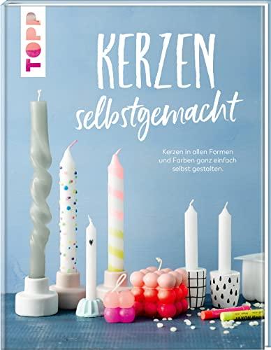 Kerzen selbstgemacht. Liebevolle DIY-Projekte gestalten, verpacken und verschenken: Kerzen in allen Formen und Farben ganz einfach selbst gestalten. Gießen, Gestalten, Verzieren, Verpacken. Mit Vorlagen und Grundlagenwissen zu verschiedenen Inhaltsstoffen