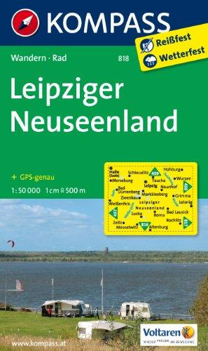 Leipziger Neuseenland: Wanderkarte mit Radtouren. GPS-genau. 1:50000