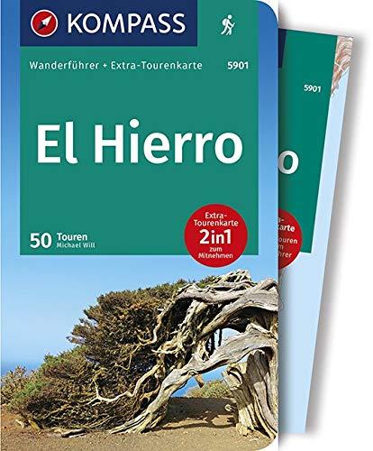 KOMPASS Wanderführer El Hierro: Wanderführer mit Extra-Tourenkarte 1:50000, 50 Touren, GPX-Daten zum Download.