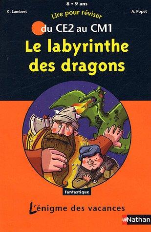 Le labyrinthe des dragons : lire pour réviser du CE2 au CM1, 8-9 ans