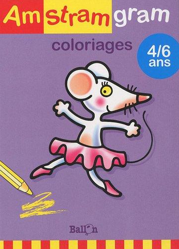 Coloriages, 4-6 ans : souris