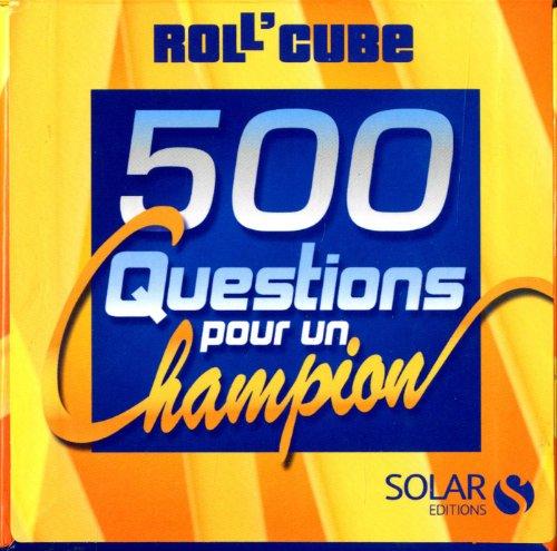 Roll'cube 500 Questions pour un champion