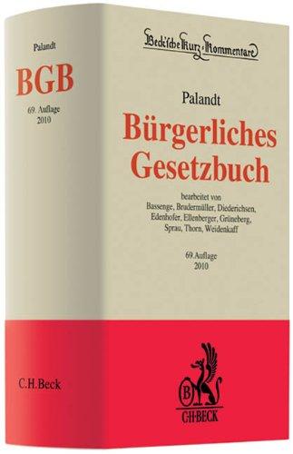 Bürgerliches Gesetzbuch