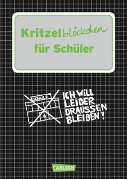 Kritzelblöckchen für Schüler