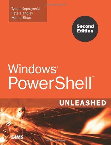 Windows PowerShell Unleashed