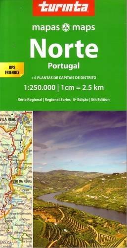 Portugal North 1 : 250 000: Norte Portugal (Regional Series)