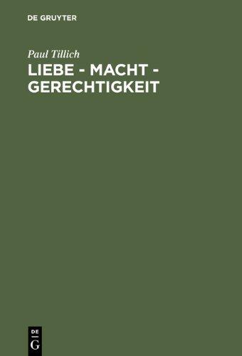 Liebe, Macht, Gerechtigkeit