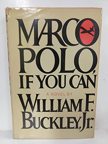 Marco Polo, If You Can