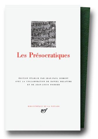 Les Présocratiques