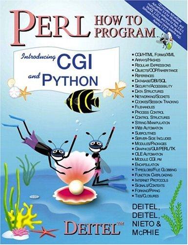 Perl How to Program [With CDROM]