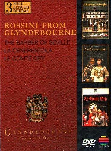 Gioachino Rossini from Glyndebourne - The barber of Seville + La Cenerentola + Le comte Ory [3 DVDs] [UK Import]