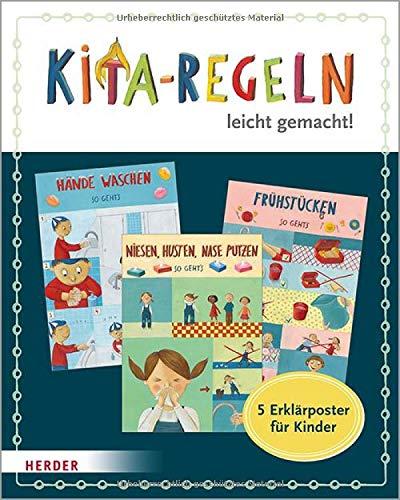 Kita-Regeln leicht gemacht: 5 Erklärposter für Kinder