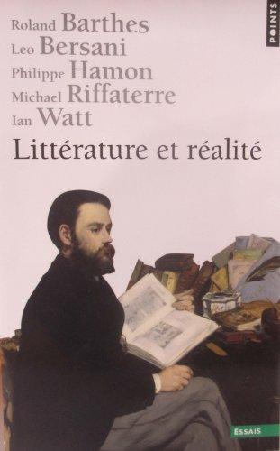 Littérature et réalité