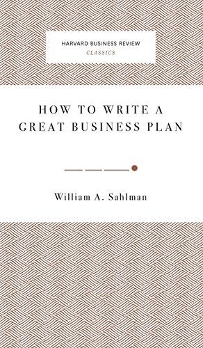 How to Write a Great Business Plan