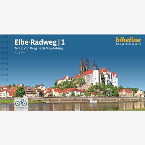 Elbe-Radweg: Von Prag nach Magdeburg, 1:75.000, 521 km, GPS-Tracks Download, LiveUpdate (Bikeline Radtourenbücher)