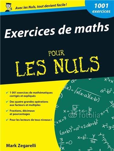 Exercices de maths pour les nuls