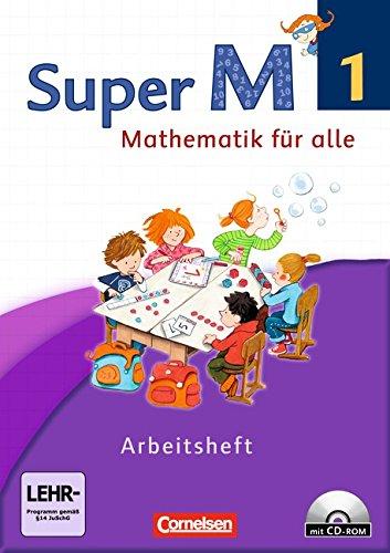 Super M - Westliche Bundesländer - Neubearbeitung: 1. Schuljahr - Arbeitsheft mit CD-ROM