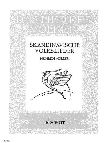 Skandinavische Volkslieder: Singstimme und Klavier. (Das Lied der Völker)