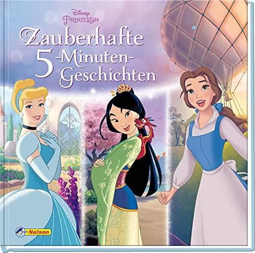 Disney Prinzessin: Zauberhafte 5-Minuten-Geschichten: Geschichten zum Vorlesen | 10 traumhaft gestaltete Geschichtensammlung für Kinder ab 3 Jahren